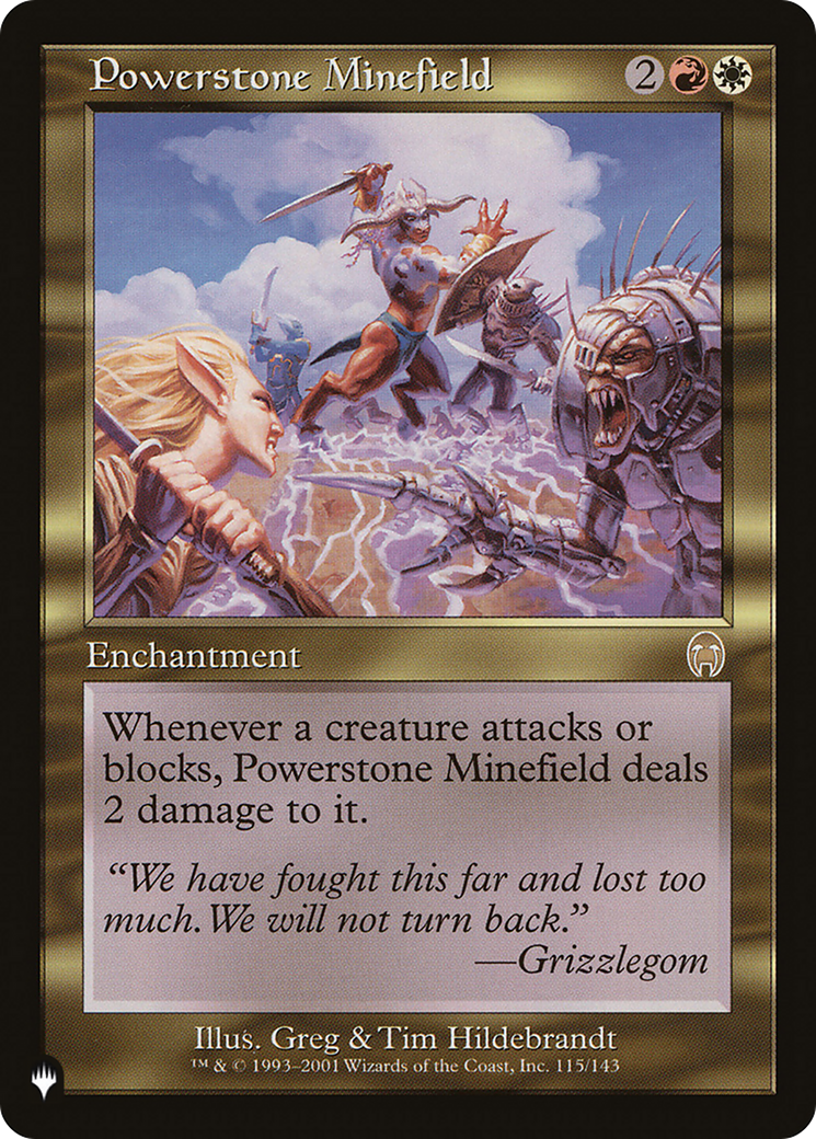 Powerstone Minefield (LIST-APC-115) - The List