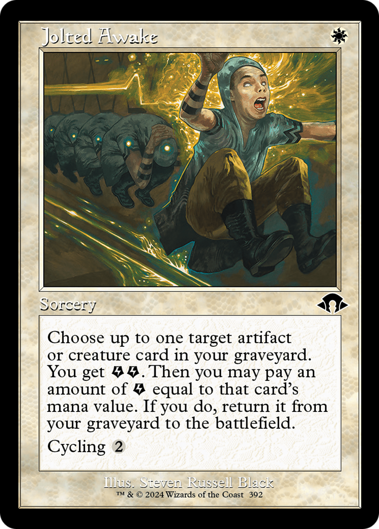 Jolted Awake (Retro Frame) (MH3-392) - Modern Horizons 3