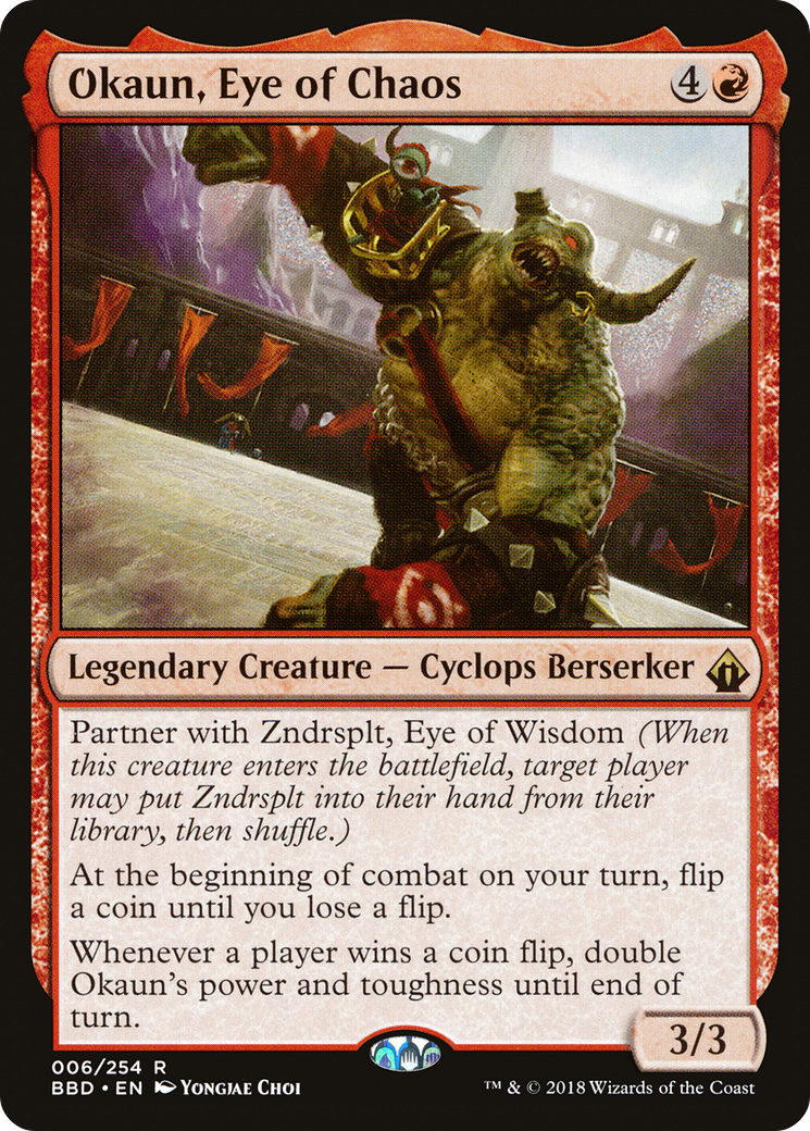 Okaun, l'Œil du Chaos (BBD-006) - Battlebond Foil