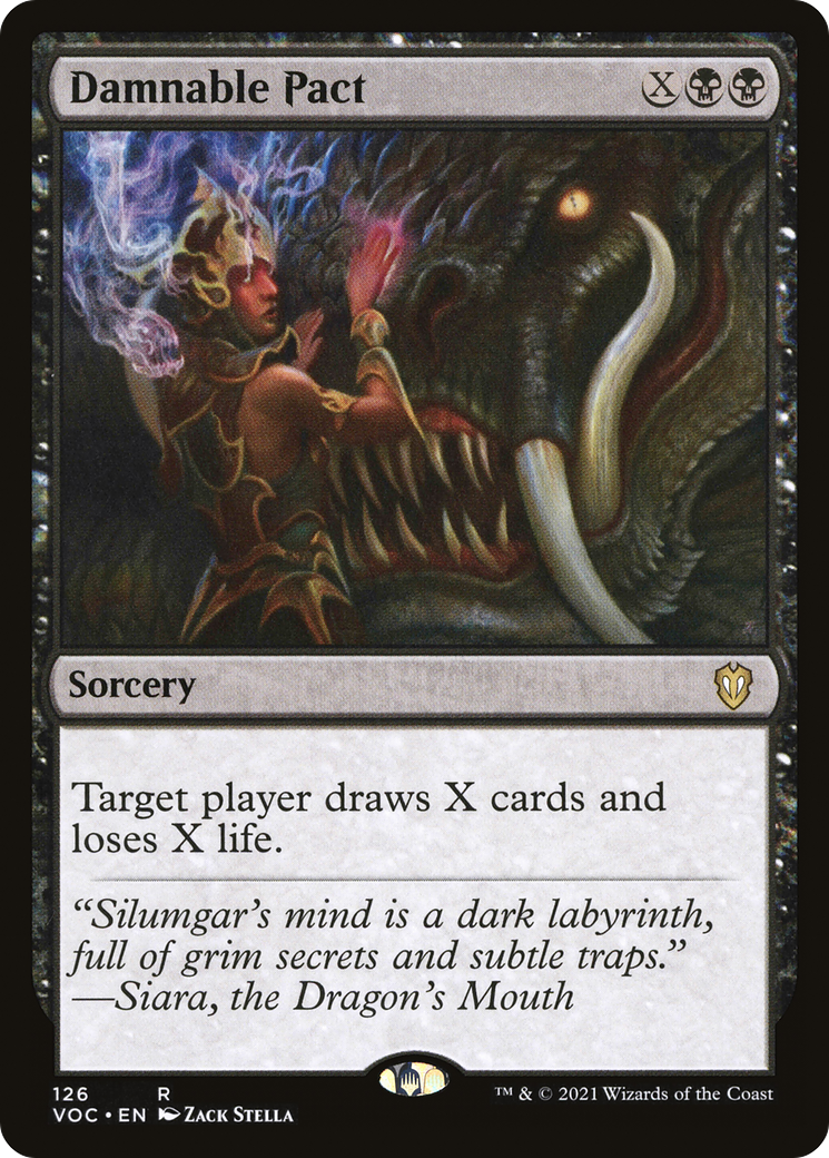 Damnable Pact (VOC-126) - Crimson Vow Commander