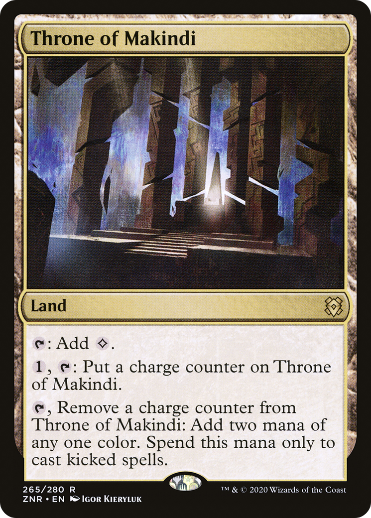 Throne of Makindi (ZNR-265) - Zendikar Rising