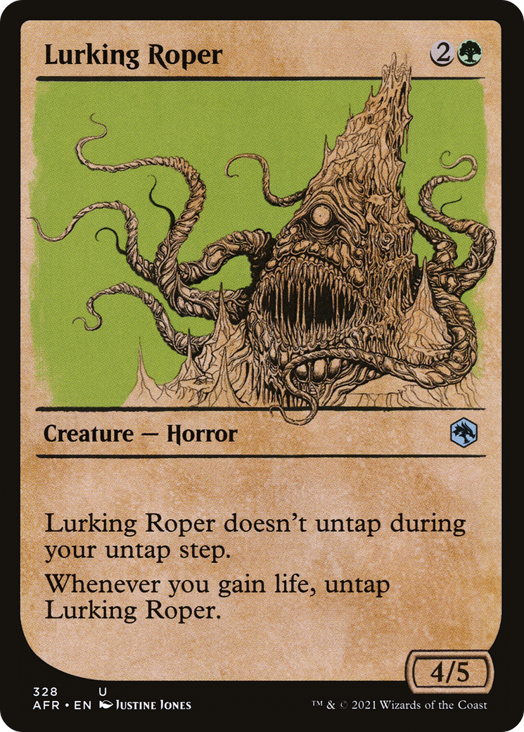 Lurking Roper (Showcase) (AFR-328) - Adventures in the Forgotten Realms: (Showcase)