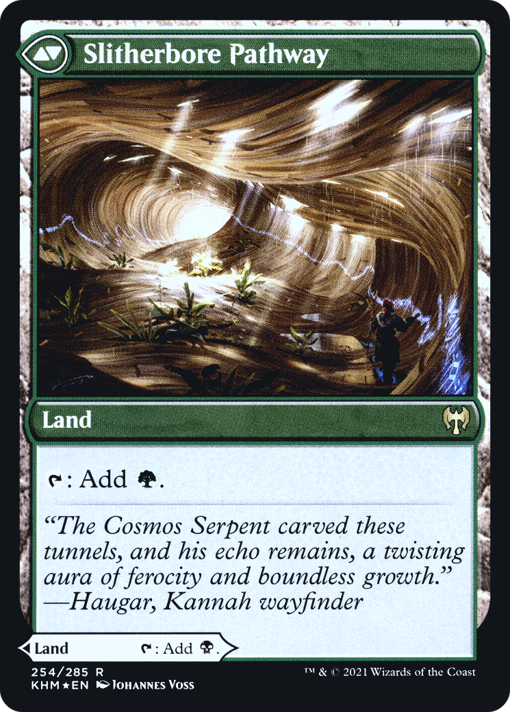 Chemin Darkbore // Chemin Slitherbore (PKHM-254S) - Kaldheim Promos Foil