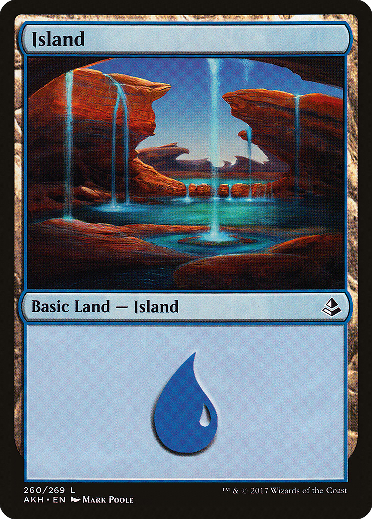 Île (AKH-260) - Feuille d'Amonkhet