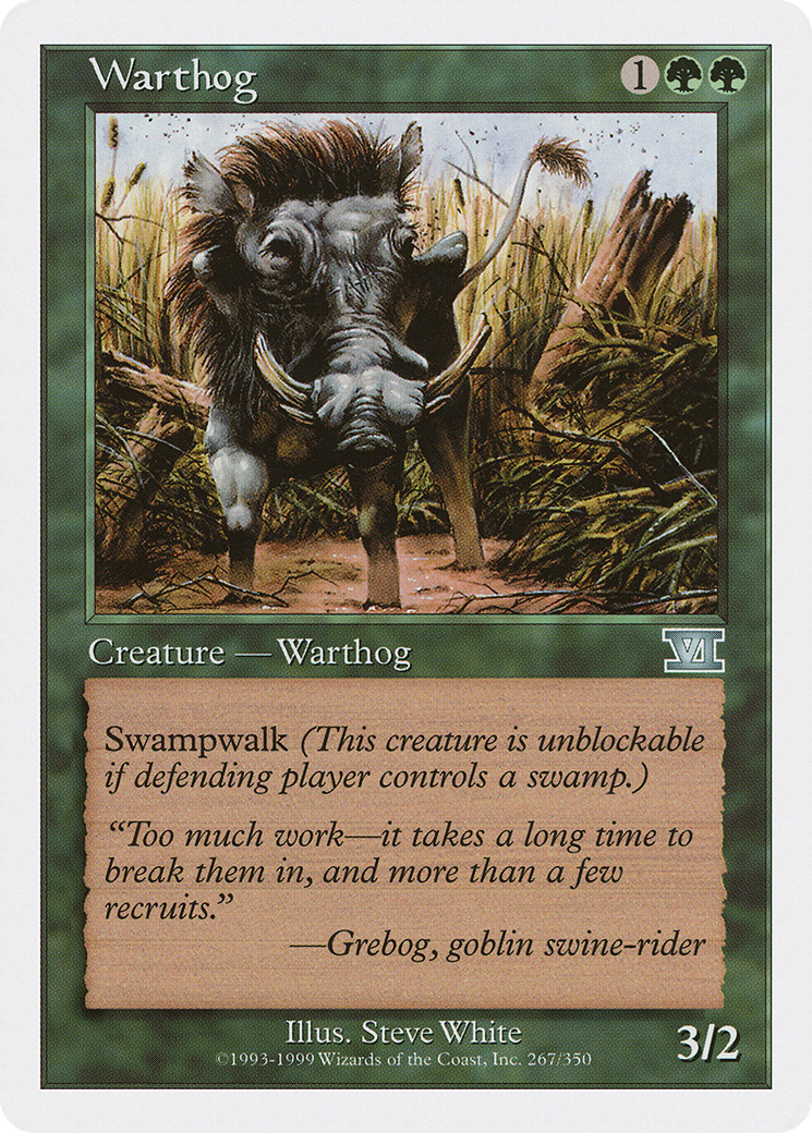 Warthog (6ED-267) - Classic Sixth Edition