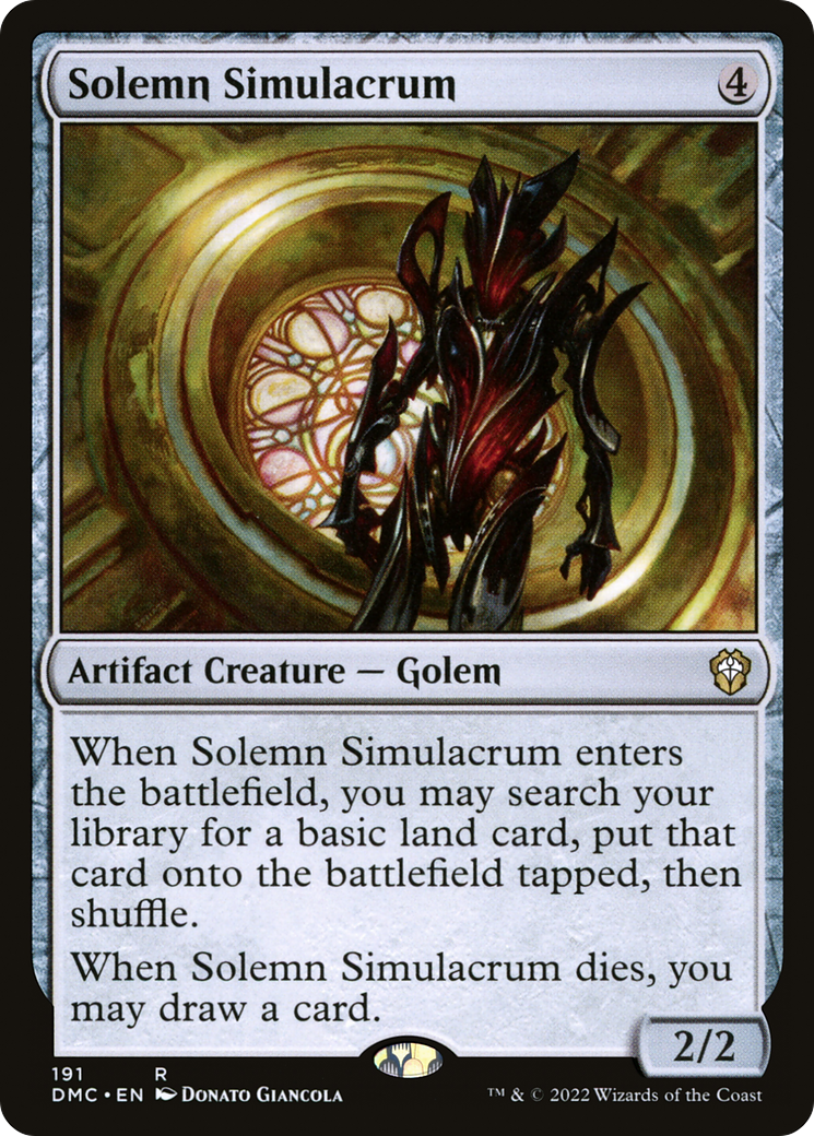 Simulacre solennel (DMC-191) - Dominaria United Commander
