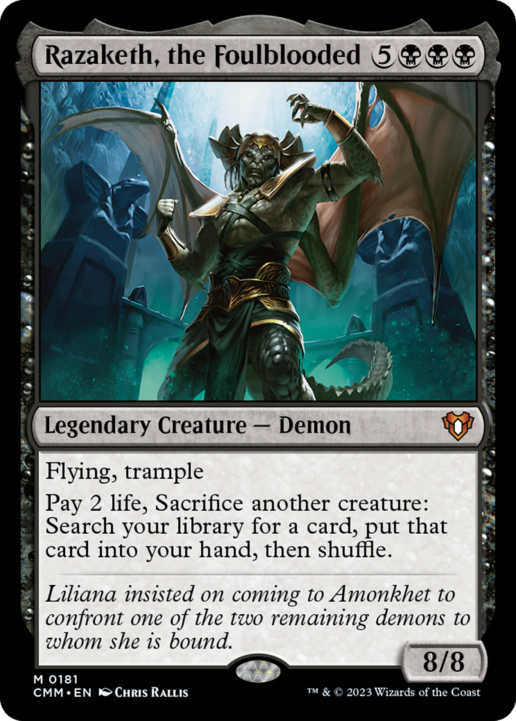 Razaketh, le Sang-Four (CMM-181) - Commander Masters