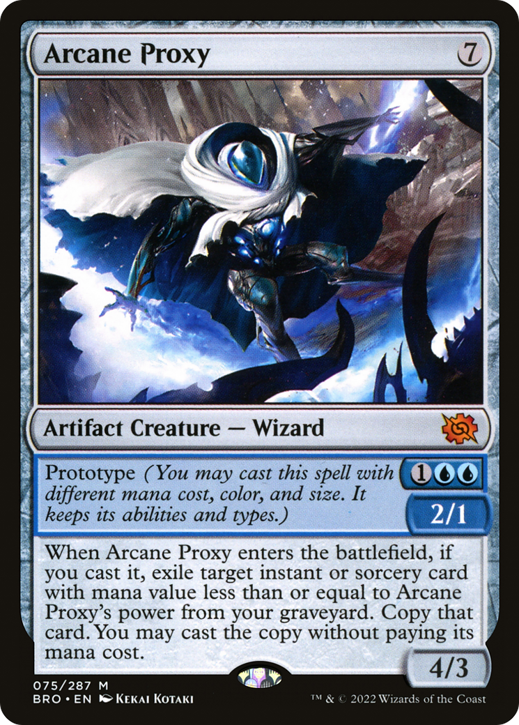 Arcane Proxy (BRO-075) - The Brothers' War Foil