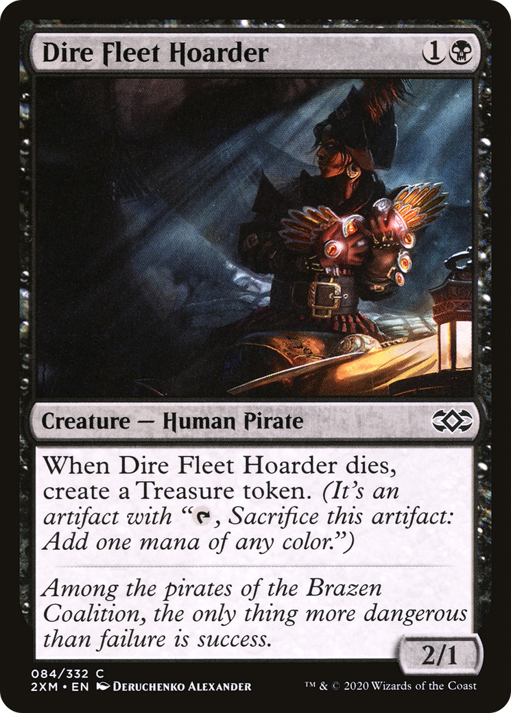 Dire Fleet Hoarder (2XM-084) - Double Masters