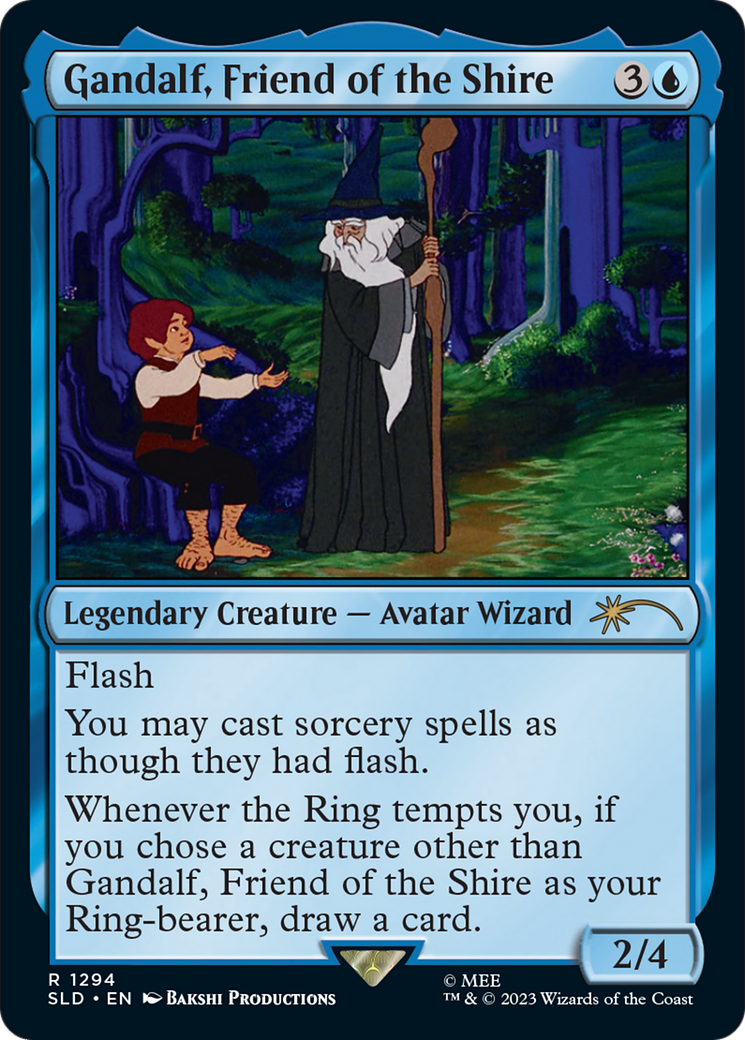 Gandalf, Friend of the Shire (SLD-1294) - Secret Lair Drop Foil