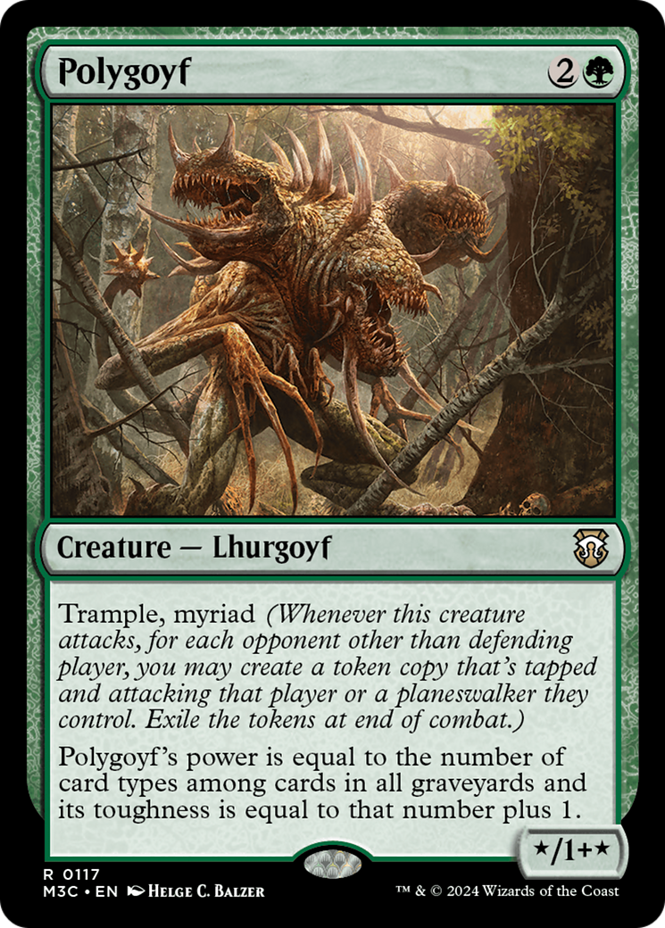 Polygoyf (M3C-117) - Commandant de Modern Horizons 3