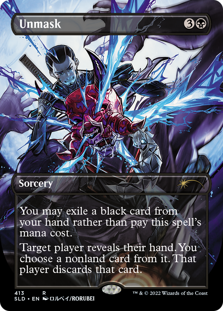 Démasquer (SLD-413) - Goutte de Secret Lair (sans bordure)