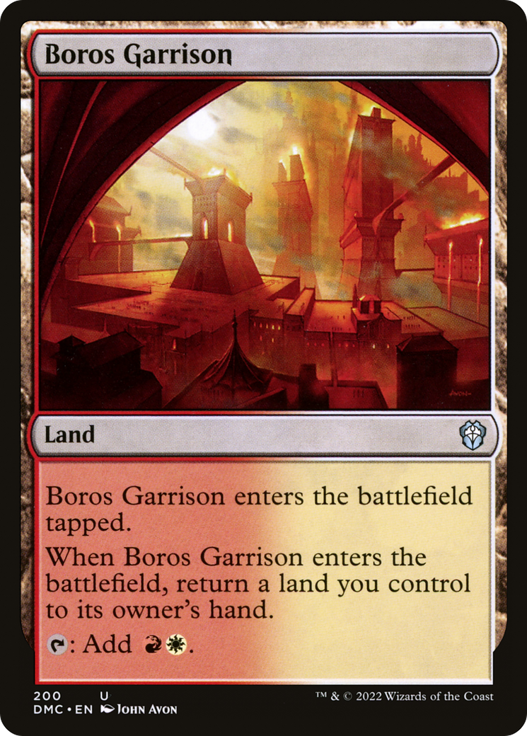Boros Garrison (DMC-200) - Commandant uni de Dominaria