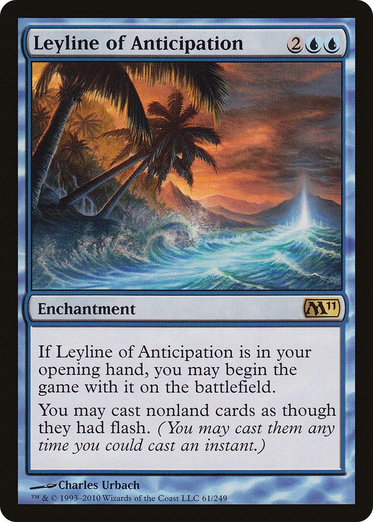 Ligne Ley d'Anticipation (M11-061) - Magic 2011 Foil
