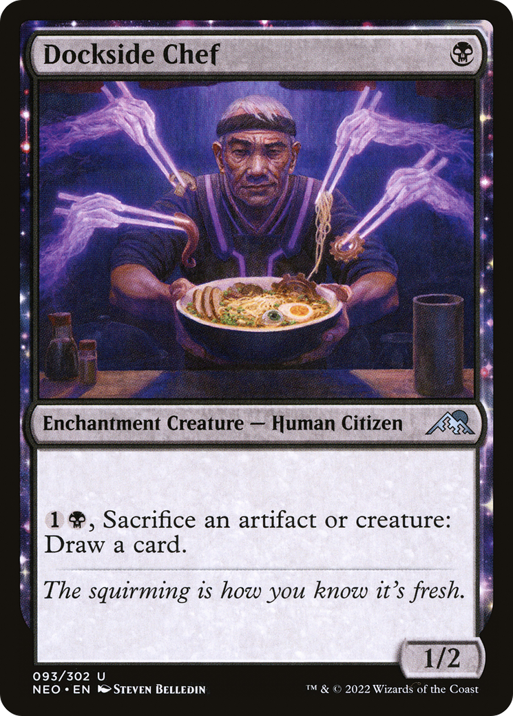 Dockside Chef (NEO-093) - Kamigawa : Neon Dynasty Foil