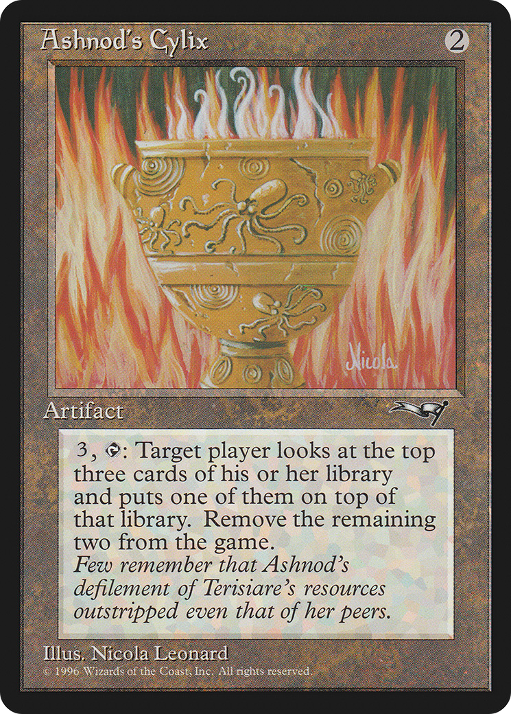 Cylix d'Ashnod (ALL-117) - Alliances