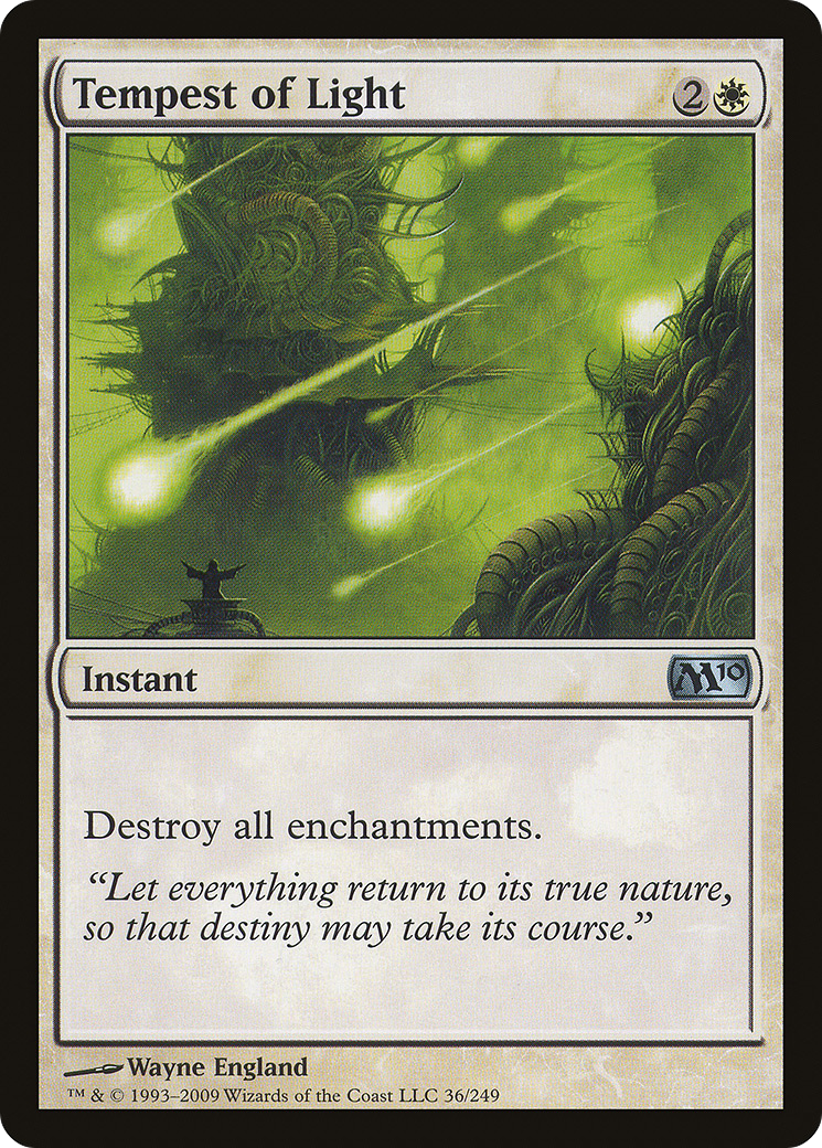 Tempest of Light (M10-036) - Magic 2010 Foil
