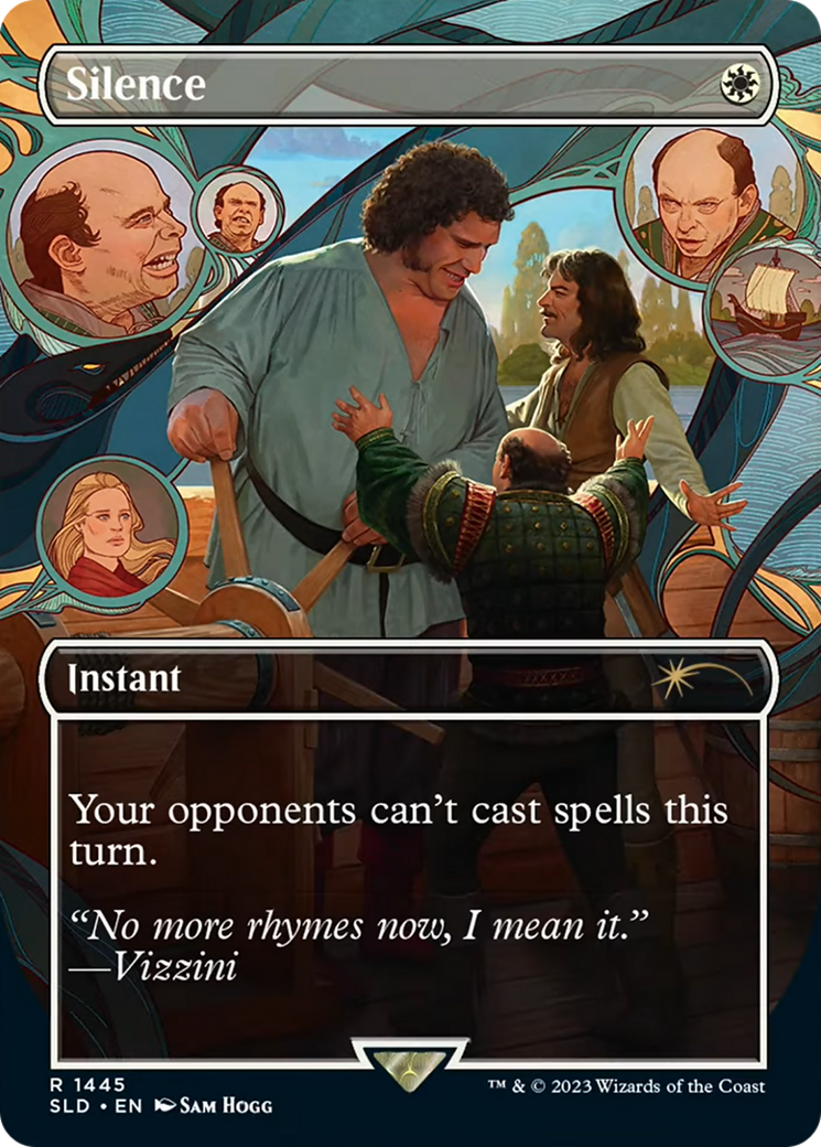 Silence (SLD-1445) - Secret Lair Drop (Borderless)