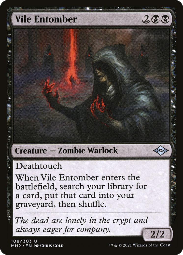Entomber vil (MH2-108) - Horizons modernes 2 (version foil)
