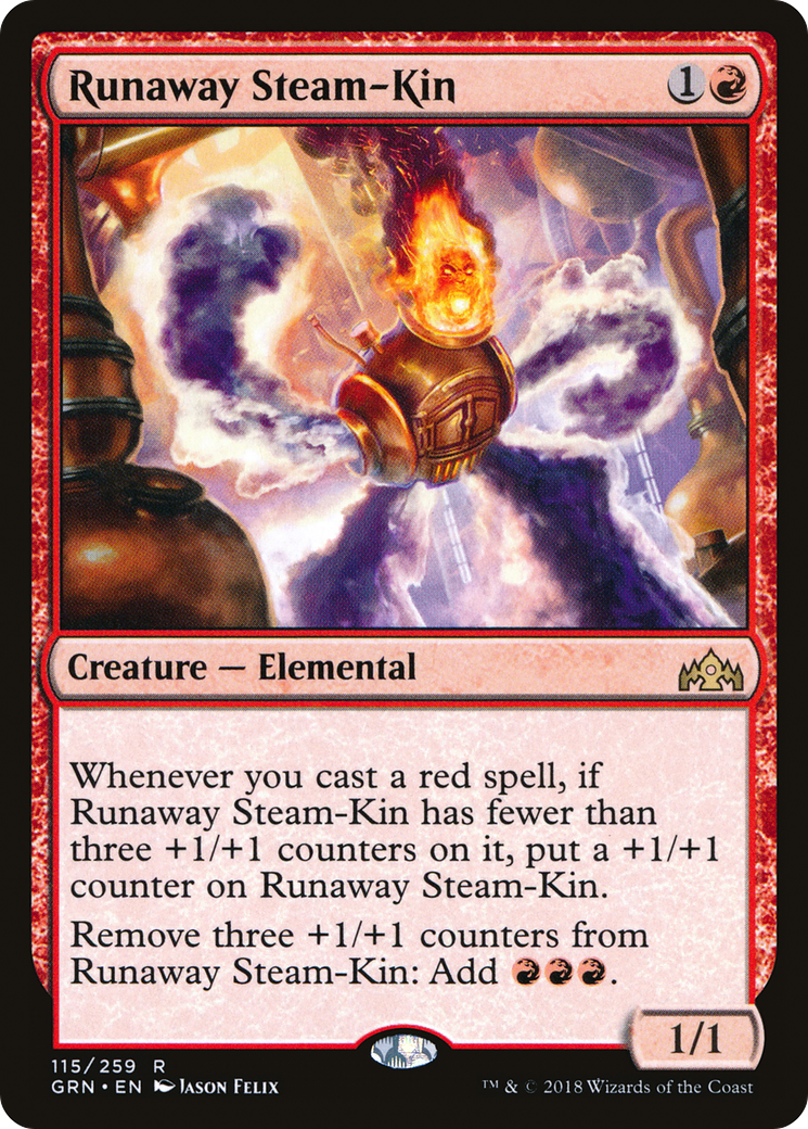 Steam-Kin en fuite (GRN-115) - Guildes de Ravnica Foil