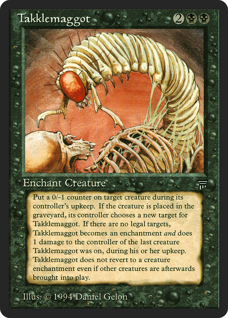 Takklemaggot (LEG-119) - Légendes