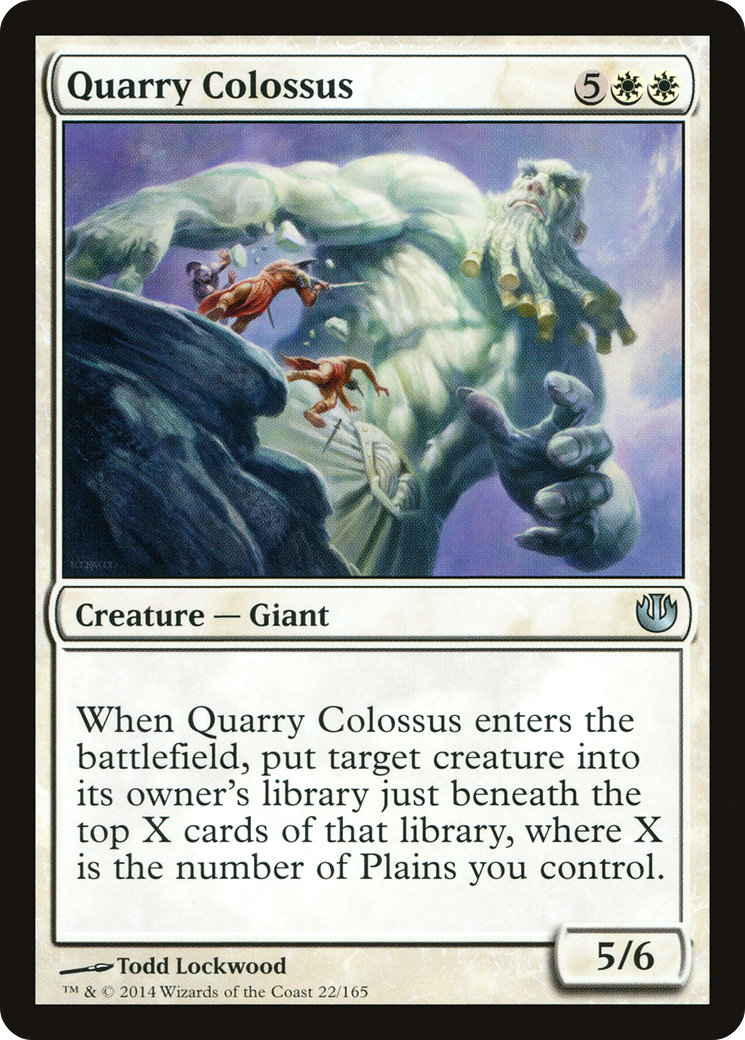 Quarry Colossus (JOU-022) - Voyage dans Nyx Foil