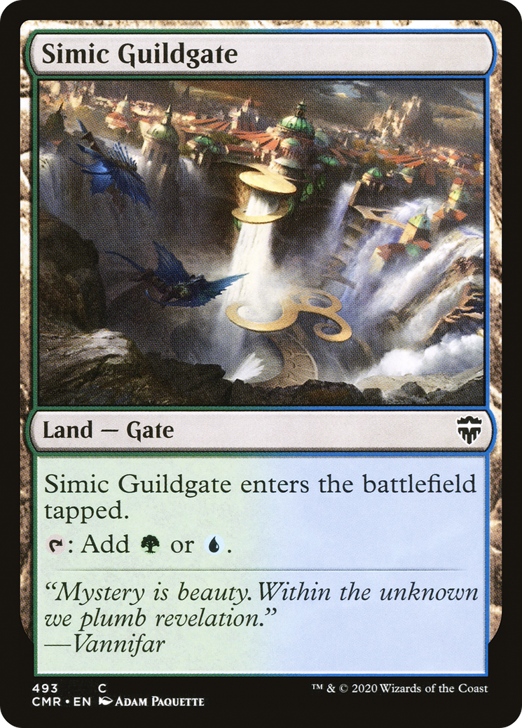 Porte de la guilde Simic (CMR-493) - Commander Legends