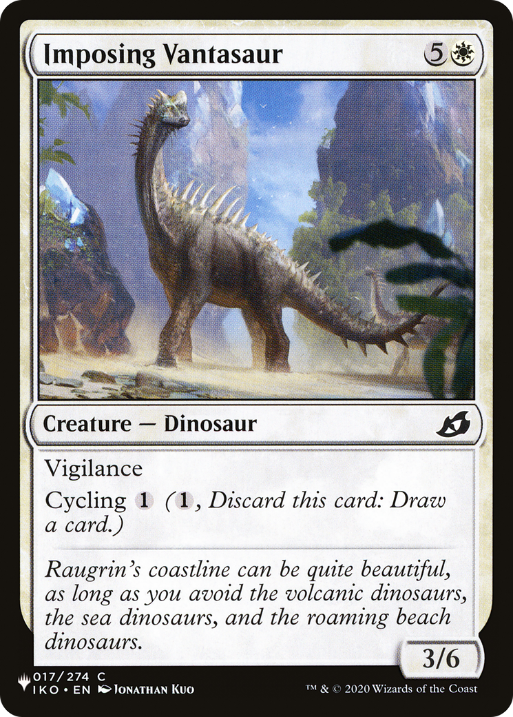 Imposing Vantasaur (LIST-IKO-17) - The List