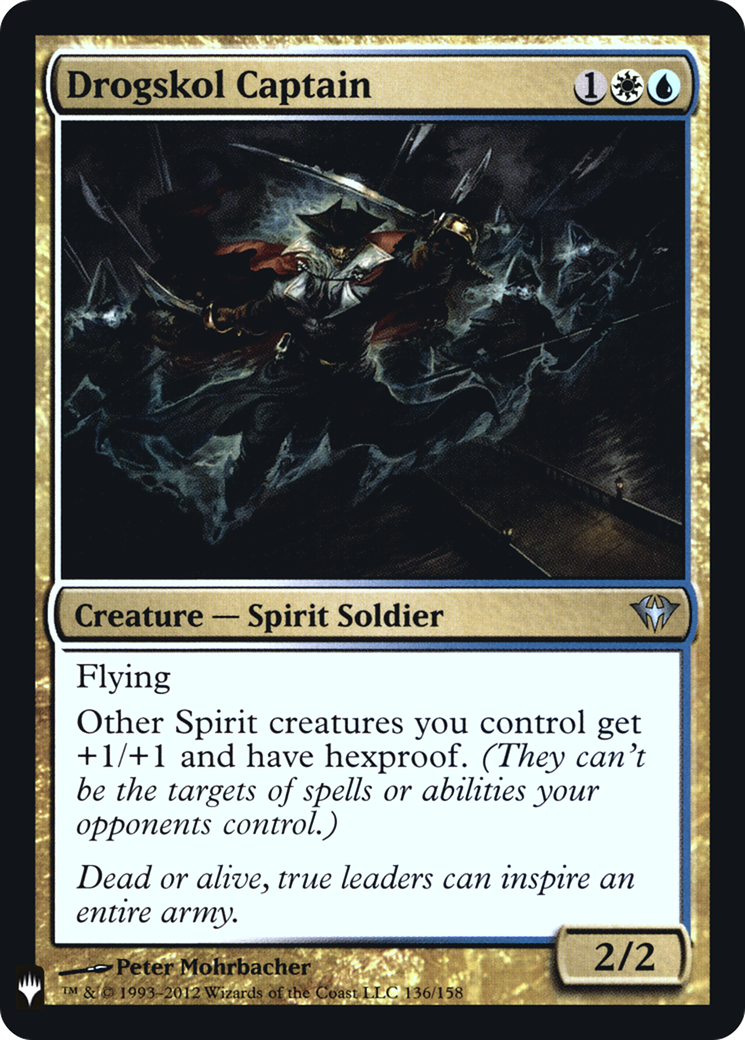 Drogskol Captain (LIST-136) - The List Foil