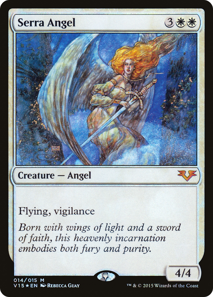 Serra Angel (V15-014) - Du coffre-fort : Angels Foil