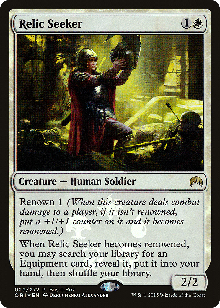 Relic Seeker (BABP-029) - Magic Origins Promos Foil