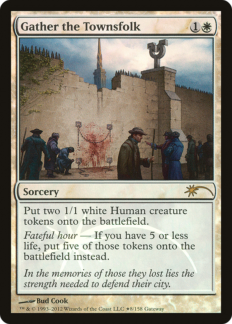 Rassemblez les habitants (PWP12-079) - Wizards Play Network 2012 Foil