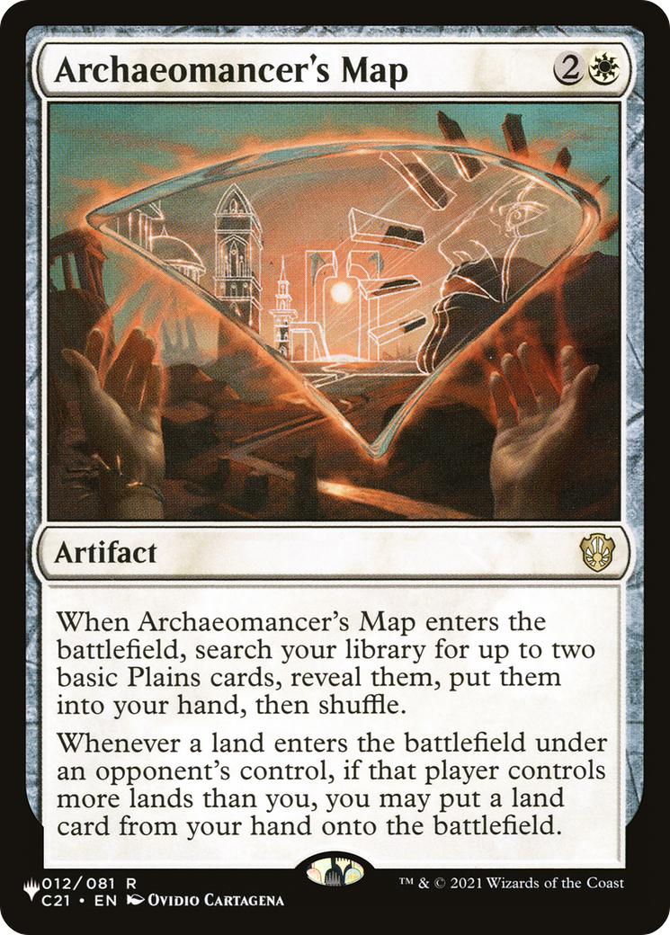 Archaeomancer's Map (LIST-C21-12) - The List