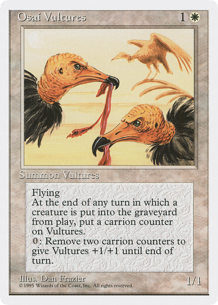 Osai Vultures (4ED-038) - Quatrième édition