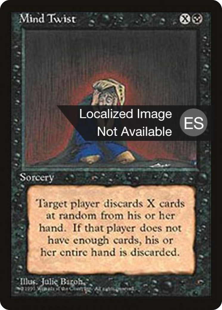 Mind Twist (4BB-147) - Quatrième édition, Foreign Black Border