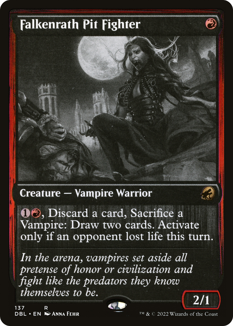 Falkenrath Pit Fighter (DBL-137) - Innistrad : Double programme