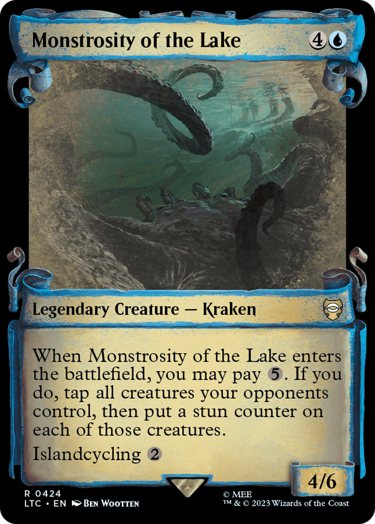 Monstrosity of the Lake (Showcase Scrolls) (LTC-424) - Tales of Middle-earth Commander: (Showcase)