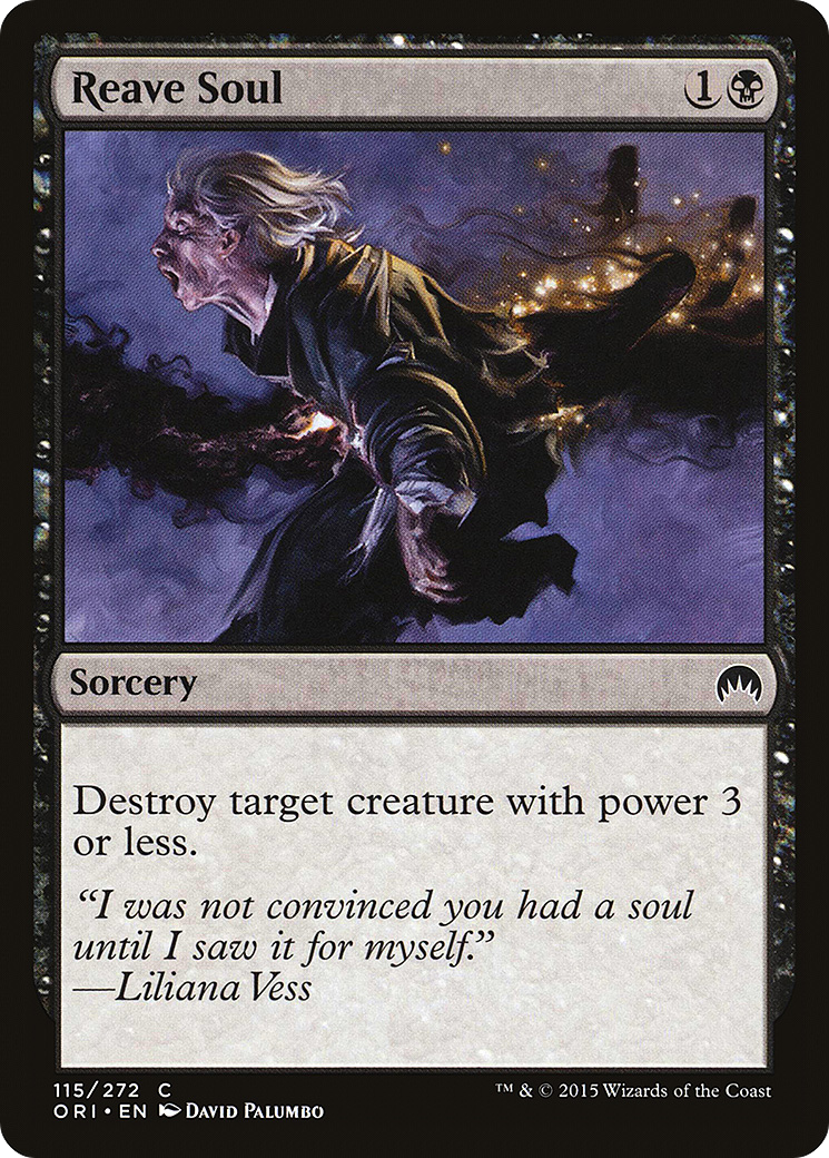 Reave Soul (ORI-115) - Magic Origins Foil