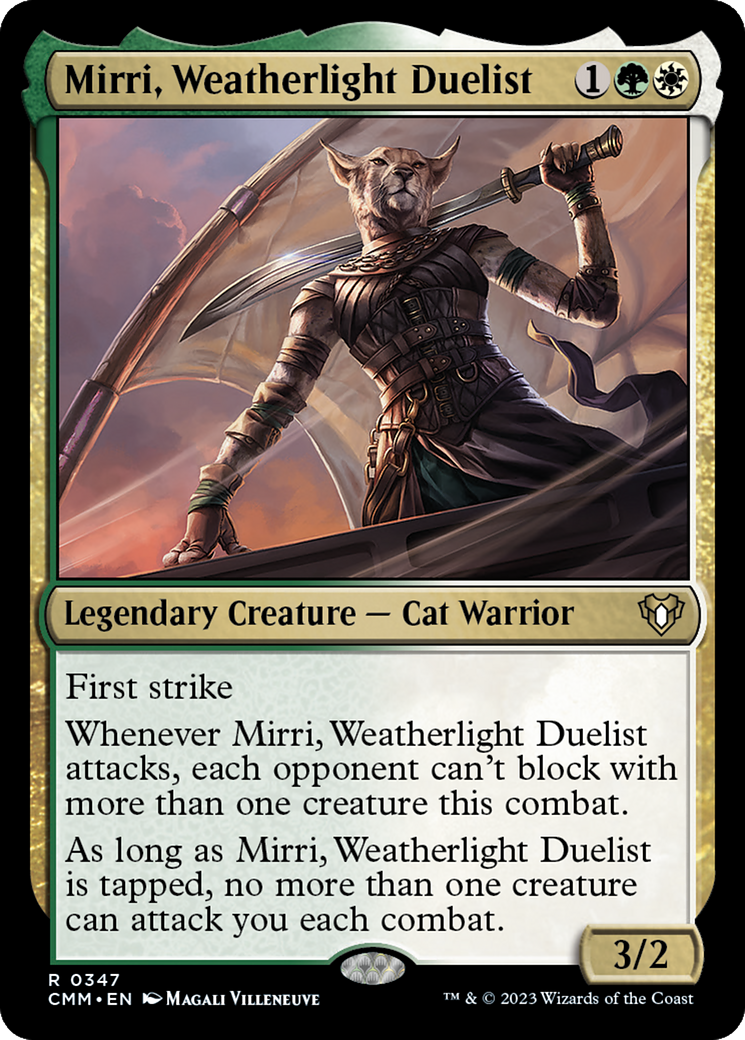 Mirri, Duelliste de l'Aquilon (CMM-347) - Commander Masters Foil