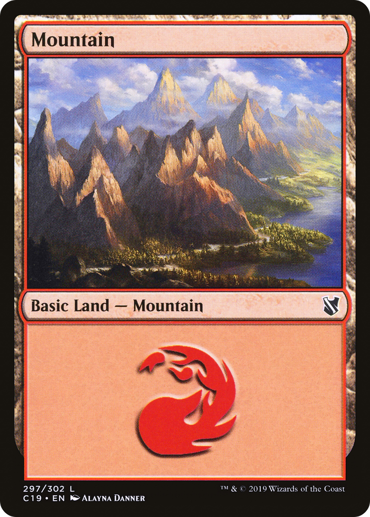 Mountain (297) (C19-297) - Commander 2019
