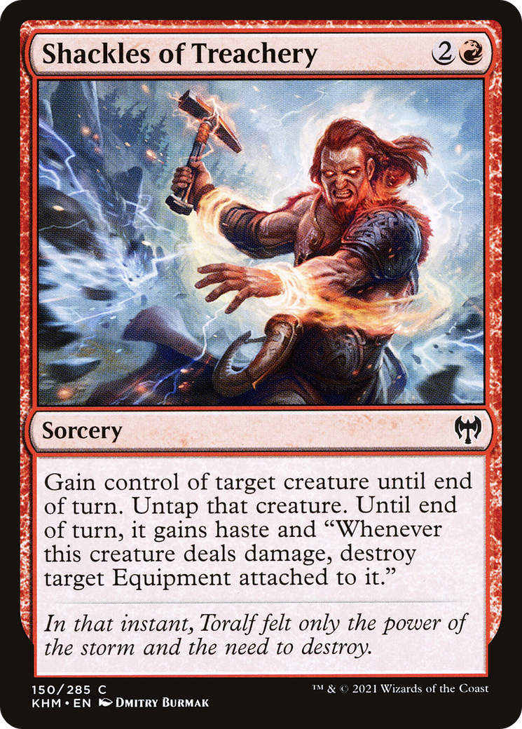 Les chaînes de la trahison (KHM-150) - Kaldheim Foil