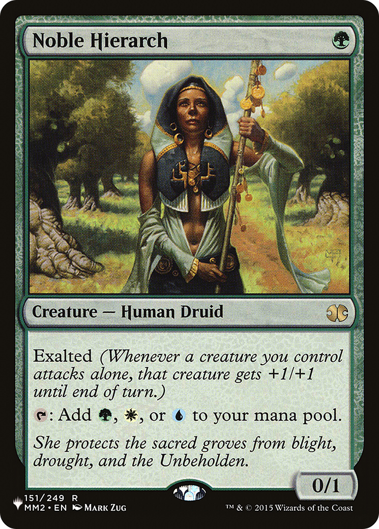 Noble Hierarch (LIST-MM2-151) - The List