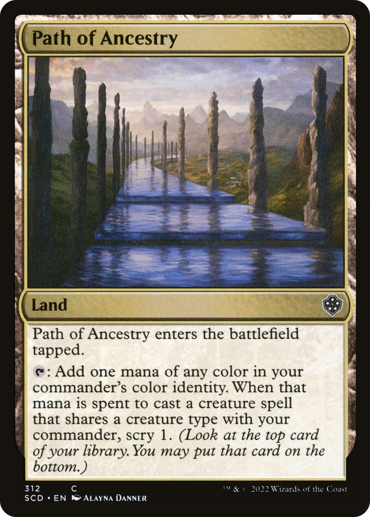 Path of Ancestry (SCD-312) - Starter Commander Decks