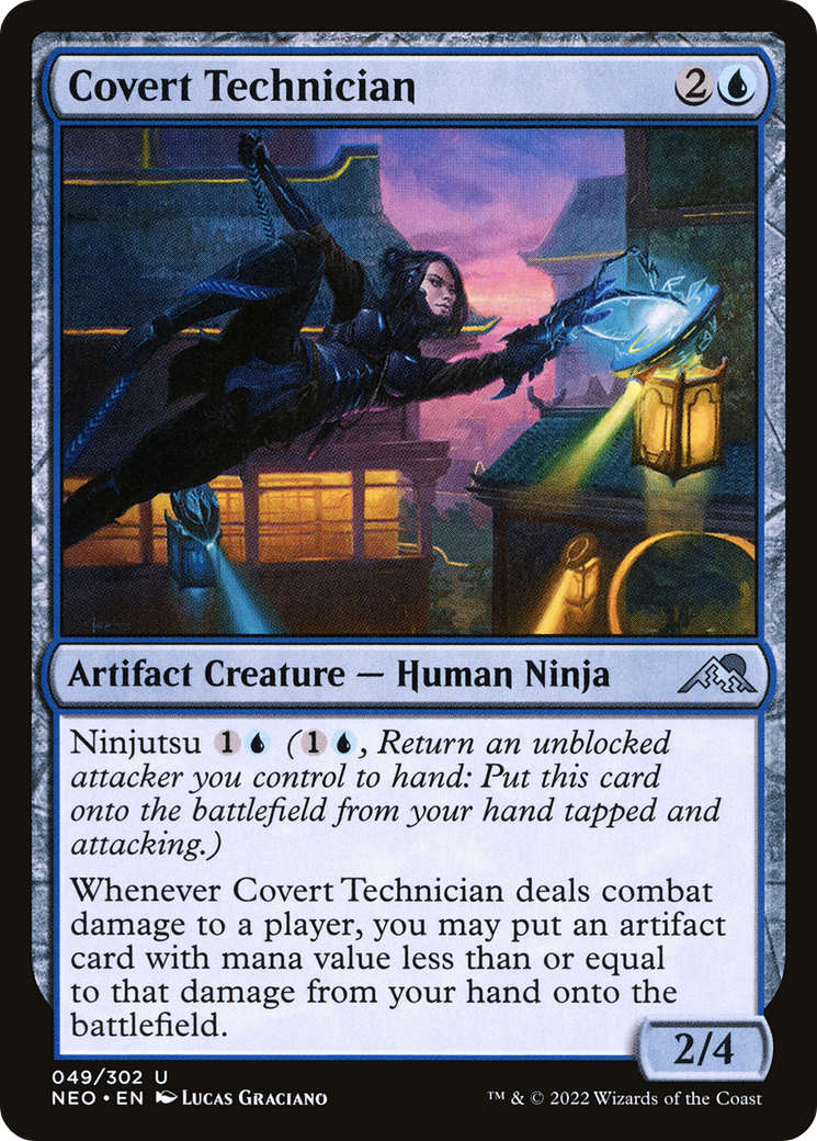 Technicien secret (NEO-049) - Kamigawa : Neon Dynasty Foil