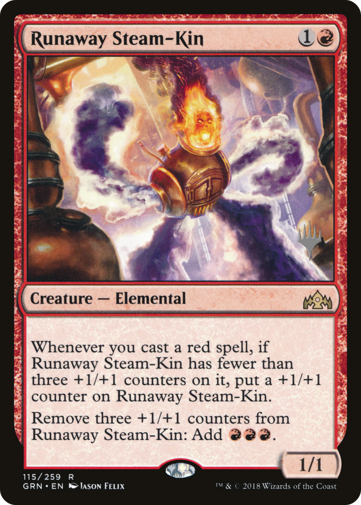 Steam-Kin en fuite (PGRN-115P) - Promotions des Guildes de Ravnica