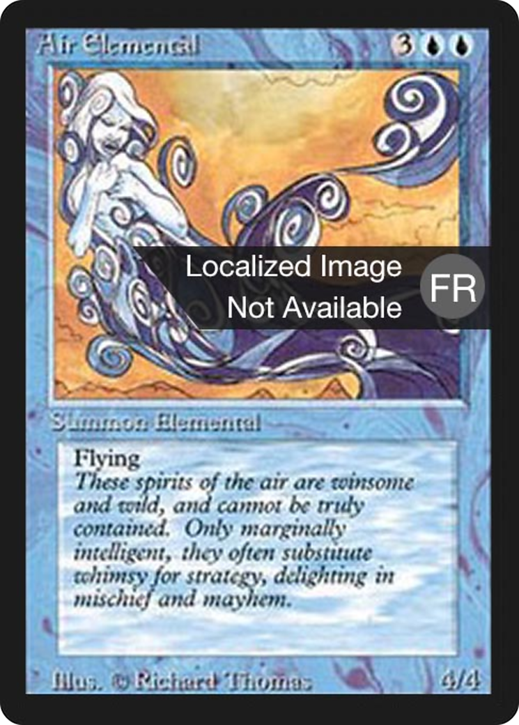 Air Elemental (FBB-) - Foreign Black Border