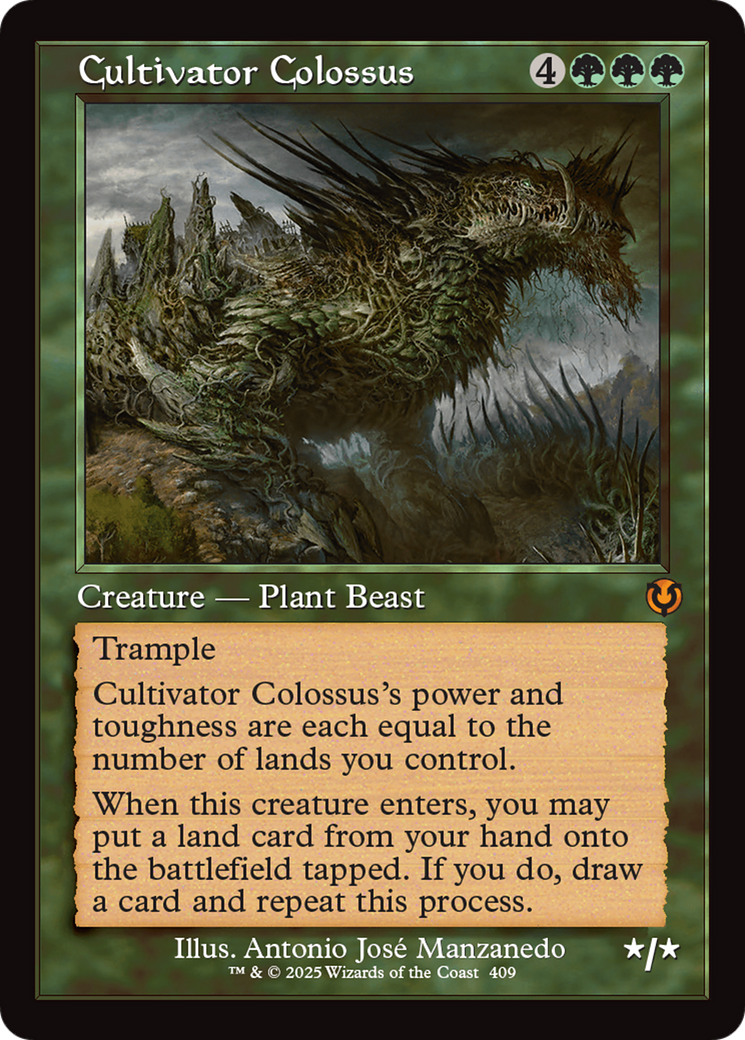 Cultivator Colossus (cadre rétro) (409 INR) - Innistrad Remastered