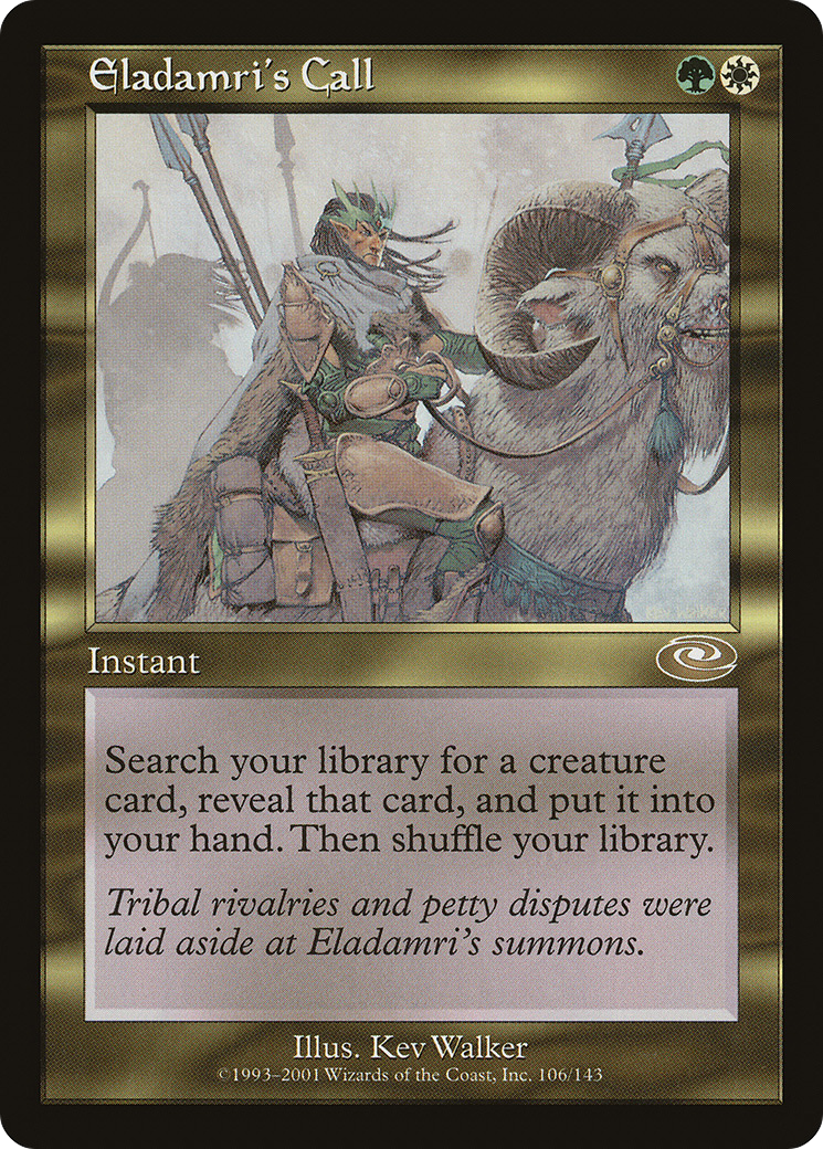 L'appel d'Eladamri (PLS-106) - Planeshift Foil