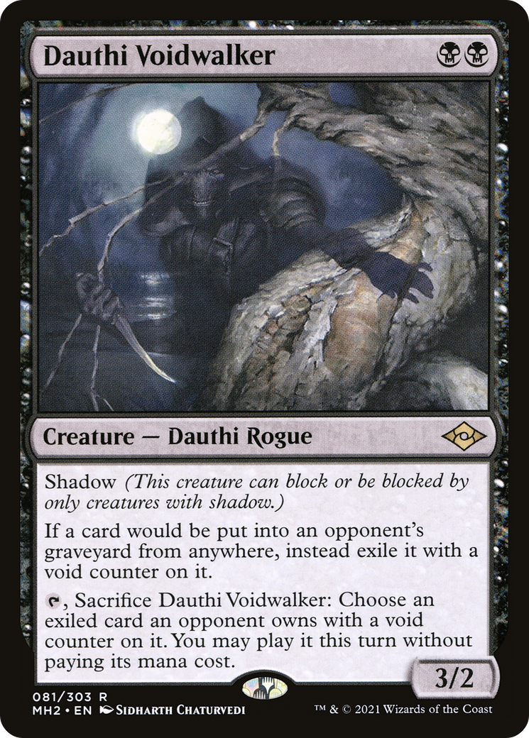 Dauthi Voidwalker (MH2-081) - Horizons Modernes 2 (version foil)