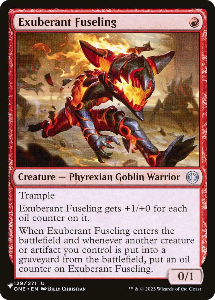 Exuberant Fuseling (LIST-129/271) - The List